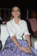 Aditi Rao Hydari at Sammohanam Pre Release Event